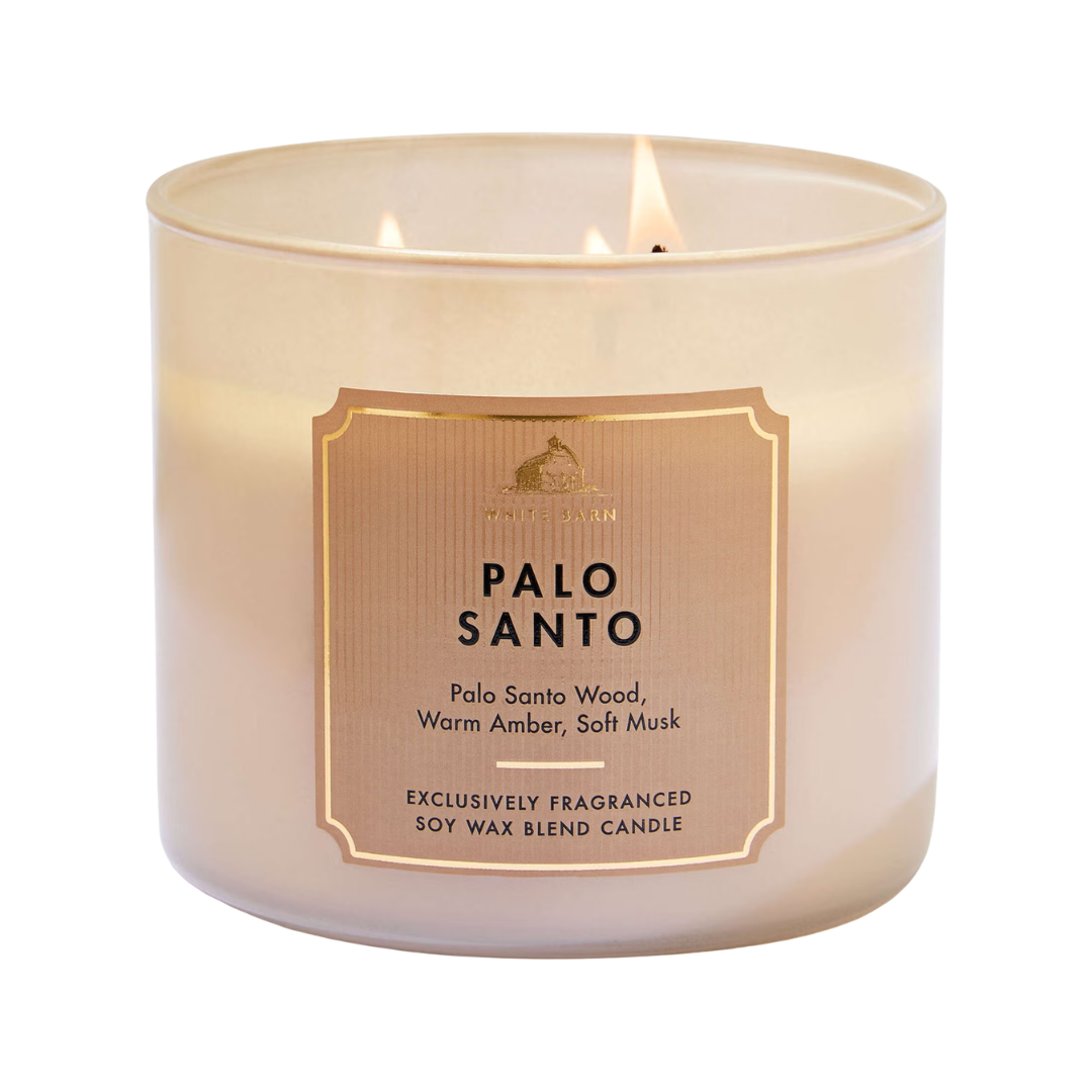 Bath & Body Works Palo Santo & Sage 3-Wick Candle, 14.5 oz | 411 g